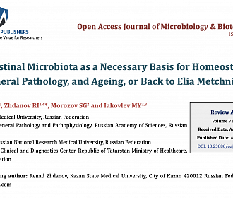 Intestinal Microbiota as a Necessary Basis for Homeostasis, General Pathology, and Ageing, or Back to Elia Metchnikov